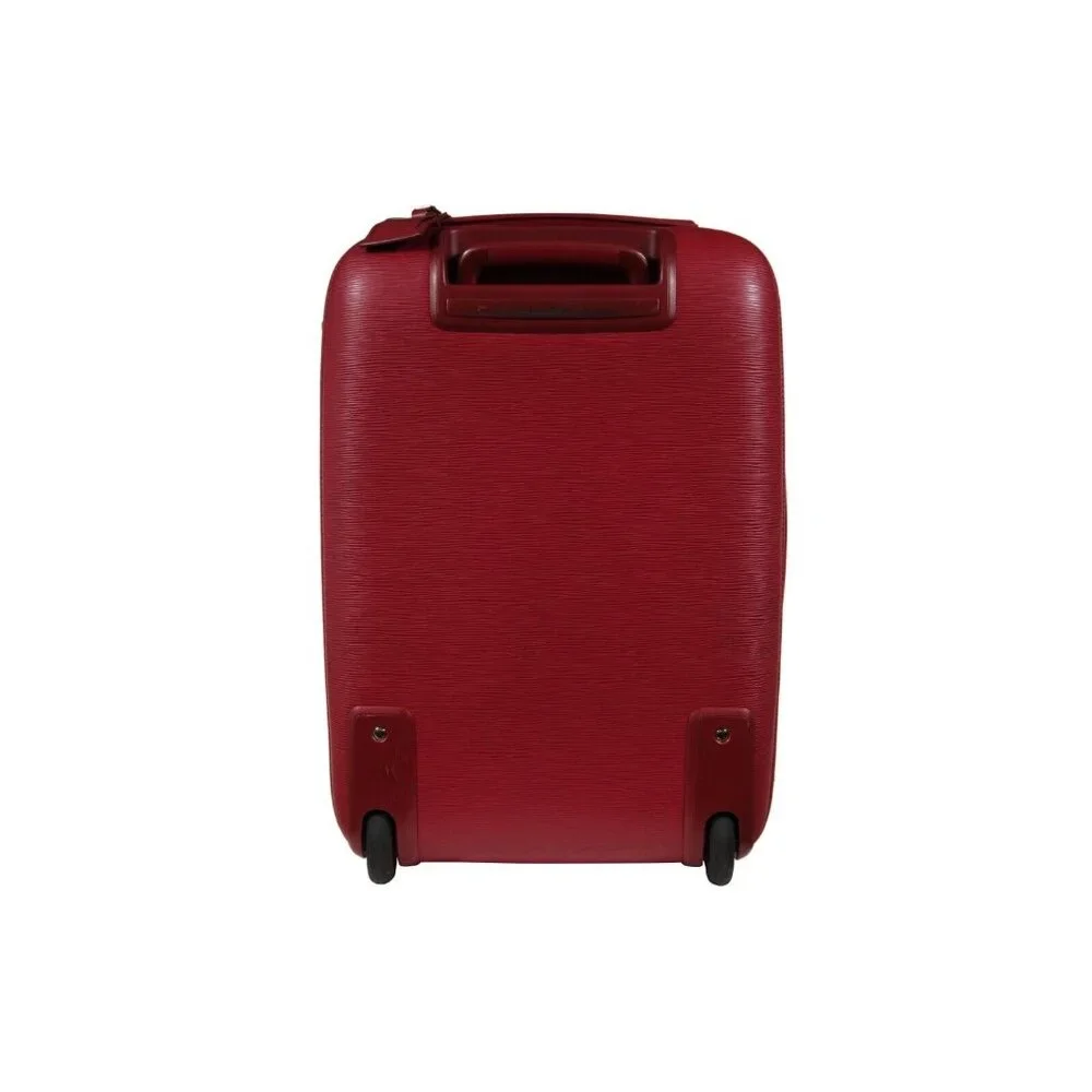 Louis Vuitton red leather